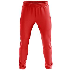 Conjunto de Polo y Pantalones Deportivos Sublimados Personalizados, Diseño Amarillo y Rojo, Transpirable, de Secado Rápido, Uniforme Deportivo para Equipos - Product Image 4