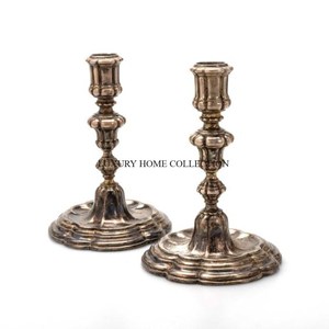Lot de 2 chandeliers de décoration de table vintage Palm Designer pour la maison Merveilleux Top vente Bougeoirs d'intérieur uniques pour la maison - Product Image 6