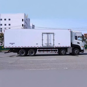 Camión Refrigerador Usado DONGFENG-290HP 18T 4x2, Manual, Diésel, Volante a la Derecha, Transporte Especial, Furgoneta Congeladora de Vegetales, Servicio Pesado - Product Image 4
