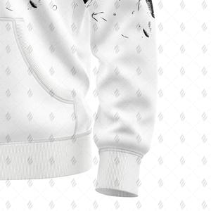 Sweat à capuche pour homme OEM, hiver, 100% coton, uni, teinture unie, coupe ample, poche, tissu léger et respirant, écologique - Product Image 2