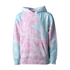 2024 mode Streetwear cravate teinture gros sweats à capuche conception personnalisée hommes cravate teinture sweats à capuche à vendre - Product Image 1