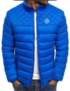 Veste matelassée à capuche pour homme, style streetwear, personnalisable, pour l'hiver et l'été, avec fermeture éclair frontale, en toile de haute qualité, vente en gros - Product Image 4