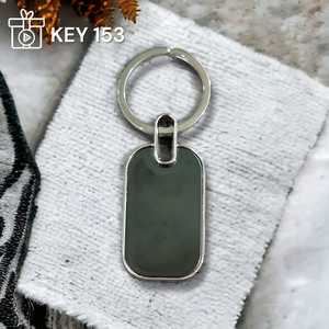 Porte-clés support de téléphone vierge en bois personnalisable, gravable, 2 en 1, mini support de téléphone et porte-clés - Product Image 2