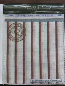 Tissu en coton biologique de qualité supérieure et en gros, imprimé numérique, écologique, pour chemises et robes - Product Image 5