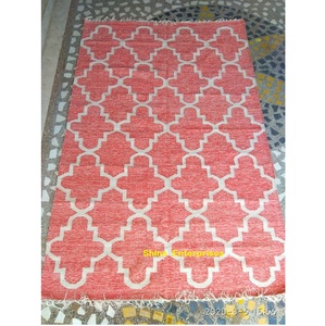 Alfombra Moderna Decorativa de Algodón Antideslizante Ecológica y Apta para Mascotas, Elegante para Interiores y Exteriores para Decoración del Hogar - Product Image 1