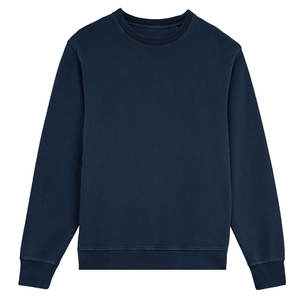 Nuevo estilo Logo Custom Fleece Crewneck Mock Neck Negro Gris Manga larga Sudaderas en blanco para hombre - Product Image 1