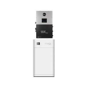 Système de stockage d'énergie hybride ETHOS EG4 18kPV 12kW 10.2kWh avec onduleur, protection IP65, connectivité réseau hybride empilable, 100Ah AC - Product Image 1