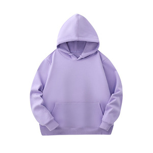 OEM Customized Logo Design 480g Ultra Soft Velvet Solid Color <b>Men</b> Women's Wholesale Pocket Hooded Sweatshirt Thickened Knitted - Product Image 5