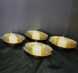 Centerpieces Brass Candle Sticks Holder <b>Wedding</b> Stage Decoration Candle Holder With Grip Ring Designer - Product Image 3