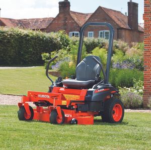 Description des produits La tondeuse à gazon Kubota est conçue pour une performance de coupe efficace de l'herbe, adaptée aux résidences et aux commerces. - Product Image 1