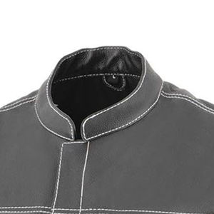 Gilet décontracté en cuir PU matelassé sans manches pour femmes avec fermeture à glissière sur le devant prix de gros haut chaud pour les saisons d'été et d'hiver - Product Image 4