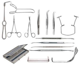 Juego de Instrumentos Quirúrgicos Dentales para Tejidos Orales Denticry Implants, Retractor de Cirugía Oral de Acero Inoxidable Manual, Certificado CE Clase I - Product Image 1