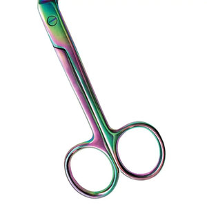 Ciseaux en acier inoxydable légers sur mesure OEM, dernière conception, ciseaux à pansements réutilisables, instruments manuels, kit d'instruments - Product Image 4