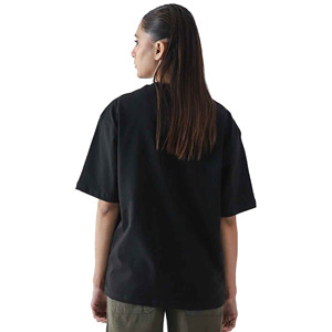 Camiseta de cuello redondo de media manga para mujer, venta al por mayor personalizada, algodón 100% de alta calidad para verano - Product Image 2