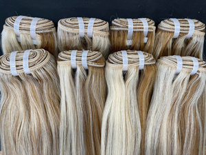 Extensions de cheveux vietnamiens couleur piano vente en gros Style de surbrillance 100 pour cent de cheveux humains Texture soyeuse douce - Product Image 2