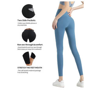 Leggings respirants de fitness pour femmes OEM logo personnalisé tissu extensible design parfait pour les promotions de cadeaux et l'image de marque - Product Image 5