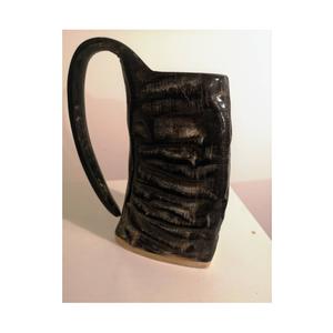 Cuerno de búfalo bebiendo cerveza taza vikinga bebiendo cuerno taza del proveedor artesanía natural - Product Image 6