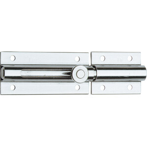 Catenaccio Inox Tondo Art. 216 Pollici Lunghezza 80x36 mm - Product Image 1