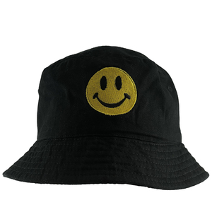 Chapeau seau personnalisé de haute qualité avec visage souriant et motif Argyle pour le cyclisme et les sorties décontractées EN GROS DISPONIBLE - Product Image 1