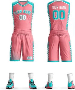 Maillots et uniformes de basket-ball jaunes sublimés personnalisés, respirants, à séchage rapide, 100% polyester, pour adultes - Product Image 5