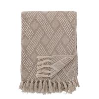Vente chaude Personnalisé Super Doux Tricoté Jeter Couverture Gland Tissé Technique Inspiré Inde Avior Festival Chaise/Canapé/Couvre-lit Dot