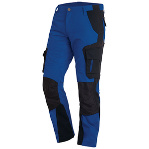 Pantalon de travail FLORIAN pour homme Taille Gr.52 Royal/Noir FHB - Product Image 2
