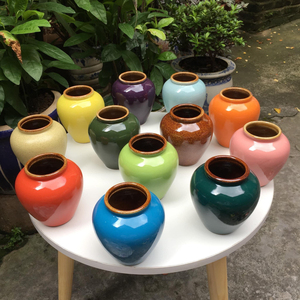 MINI VASE À FLEURS EN CÉRAMIQUE POUR FABRIQUER UN GOBELET-HAUTE QUALITÉ MINI CÉRAMIQUE VINTAGE LOTA BOWL 2024 NOUVEAU STYLE - Product Image 1