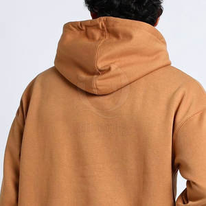 Personalizado Basics Logo Drop Shoulder Hoodies Transpirable Precio al por mayor Hombres Drop Shoulder Hoodies - Product Image 5