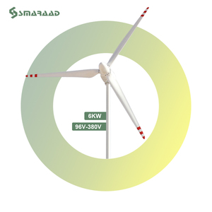 Smaraad hiệu quả cao ngang Máy phát điện tuabin gió hệ thống 6kw-30kw loạt 10kw-20kw Cối Xay Gió - Product Image 1