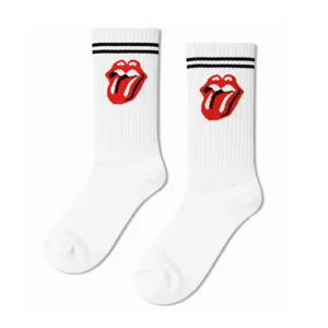 Chaussettes de sport en coton 100 % respirantes et anti-transpiration pour le fitness, le cyclisme et le quotidien, tricotées pour l'automne - Product Image 1