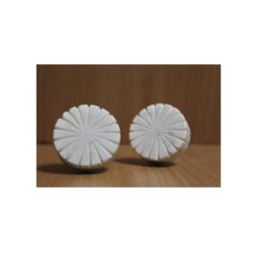 Luxury <b>White</b> & Marble Knob Handle Cabinet <b>Drawer</b> Brass Furniture Decorative Marble Knob With Sale Product - Product Image 1