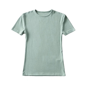 Personnalisé imprimé femmes T-shirts décontracté à la mode à manches courtes T-shirt Streetwear coton vente en gros de T-shirts pour femmes - Product Image 4