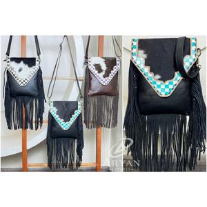 Sacs à main de luxe en cuir à carreaux, sacs à main en cuir de vachette, sacs à bandoulière pour femmes, sacs messagers, nouvelle mode en gros - Product Image 1