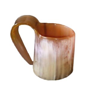 Jarra de vino de cuerno de búfalo Natural con asa para fiesta, boda, tazas de cerámica para servir, taza de cuerno de cerveza de estilo vikingo, excelente precio - Product Image 4
