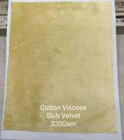 Tissus de velours de coton sur mesure, idéaux pour l'ameublement et les magasins de textiles de maison pour la revente, disponibles dans un assortiment