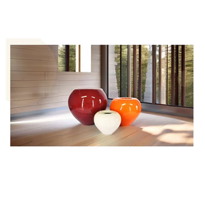 Maceta rústica de FRP personalizada de Aloone, maceta ecológica brillante para el hogar, oficina, jardín, decoración de suelo, interior y exterior - Product Image 1