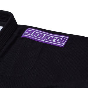 ชุดเครื่องแบบยูโดของผู้ชายชุดกิโมโน BJJ ระบายอากาศได้ดีใส่สบายสำหรับฝึกศิลปะการต่อสู้โลโก้ด้านหน้า - Product Image 5