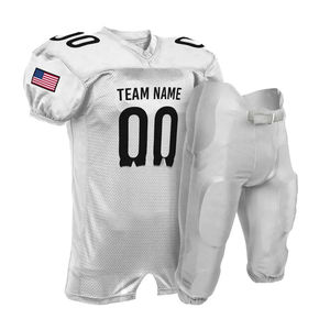 Vente chaude Football Américain Uniforme Ensemble Haute Qualité 100% Polyester Vêtements De Sport Formation Uniforme Américain Pas Cher Football Porter - Product Image 4
