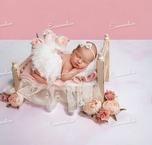 Cama de silla para niños duradera de alta calidad, muebles de jardín de infantes de madera, cama de bambú apilable para niños pequeños, accesorio de fotografía para recién nacidos - Product Image 3