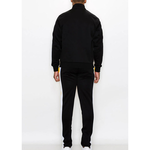 High Quality Tracksuit Jogging Zipper Cargo Jersey <b>Track</b> <b>Jacket</b> Set Polyester Nylon Tech Fleece Custom Logo Tracksuit for Men - Product Image 4