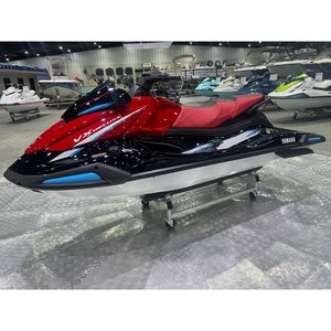 2026 Limited Edition VX Deluxe Jet Ski wave <b>runner</b> Watercraft-New Black/Torch <b>Red</b> Discount - Product Image 1