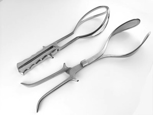 Fórceps Obstétricos Wrigley de Metal Sólido de Grado Médico, Alta Calidad, 27 cm, Instrumentos de Ginecología - Product Image 4