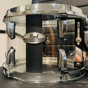 Nuevo Set de Batería Acrílica Pearl Crystal Beat EXX725N de 8 Piezas con Herrajes - Blanco Puro - Product Image 6