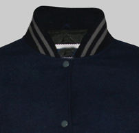 Servicios OEM, Chaqueta Universitaria Personalizada de Invierno, 100% Lana, Parche Bordado en Chenilla, Chaqueta de Béisbol Lisa para Hombre, Chaqueta Universitaria Letherman - Product Image 4