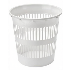 Cesto de Papel de Plástico, 28x28cm, Blanco, Capacidad de 60L, para Oficina, Cocina, Hotel - Product Image 2
