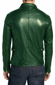 Chaqueta Varsity con Logotipo Bordado Personalizado OEM, Chaqueta Bomber de Cuero PU para Hombre - Product Image 2