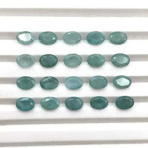 Lote de 14 Piedras Preciosas Sueltas de Granidierita Natural, Corte Ovalado, Calidad Certificada AAA+, 5x7 MM, 10 CT, Gem205 - Product Image 3