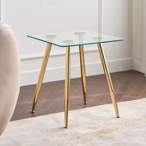 Mesa de centro redonda de metal de diseño moderno con lado de hierro Nuevo juego de muebles de sala de estar disponible a precio de venta al por mayor - Product Image 5