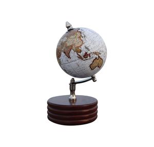 Làm bằng tay hiện đại cổ điển vật liệu đồng thau bản đồ thế giới hải lý toàn cầu đẹp nhà văn phòng trang trí cổ điển bản đồ thế giới đọc Địa Lý - Product Image 3