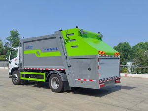 Camión Triturador de Materiales de Jardinería de 14 Metros Cúbicos de Buena Calidad, Vehículo Hidráulico Diésel para el Procesamiento de Residuos, Emisión Euro 4 - Product Image 3
